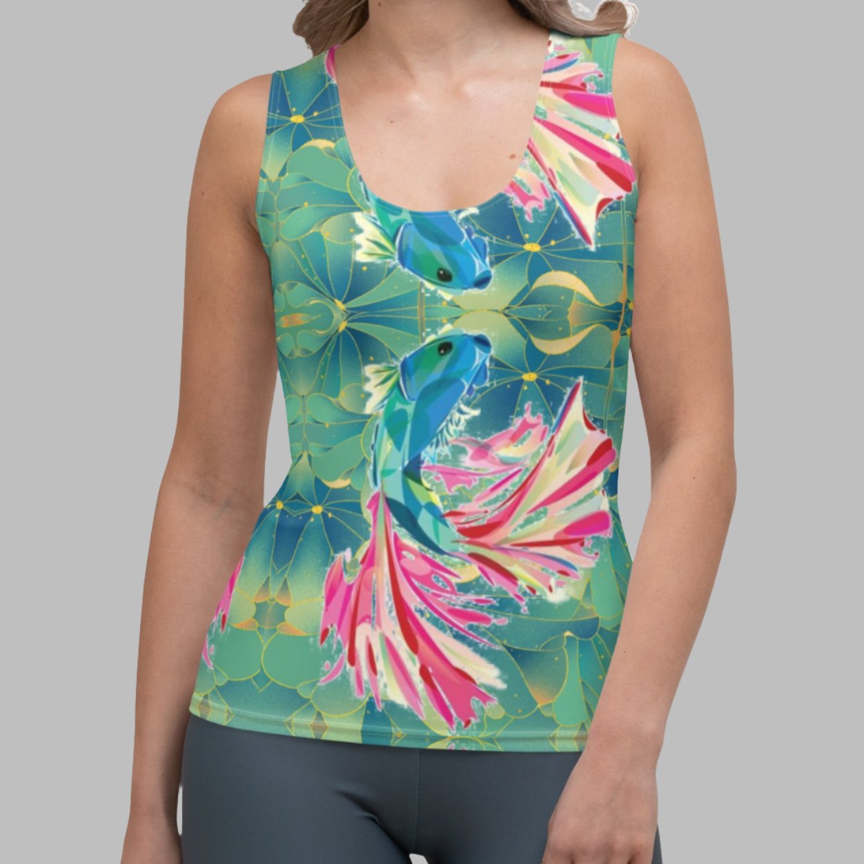 Flirty Fish Women's Tank Top