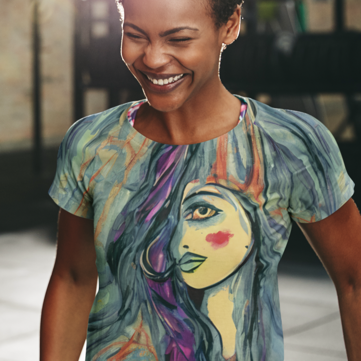 Slate Fog Boho Women's T-shirt
