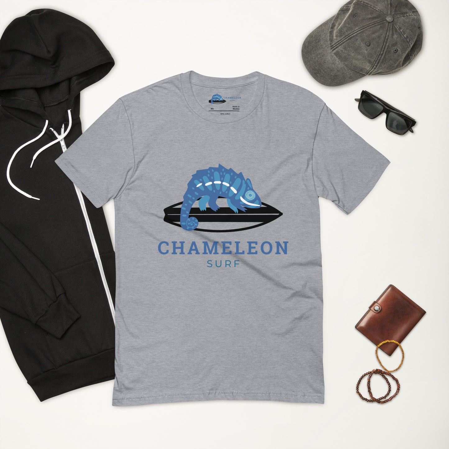 Blue Chameleon Surf Men's T-shirt