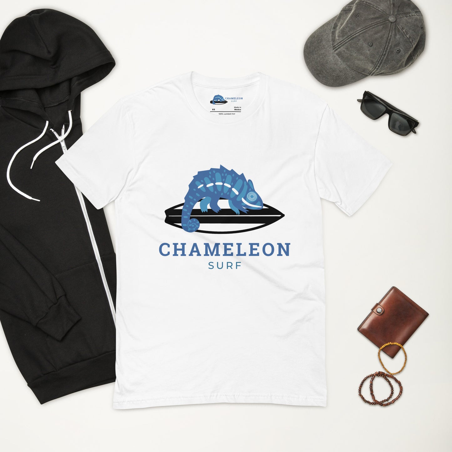 Blue Chameleon Surf Men's T-shirt