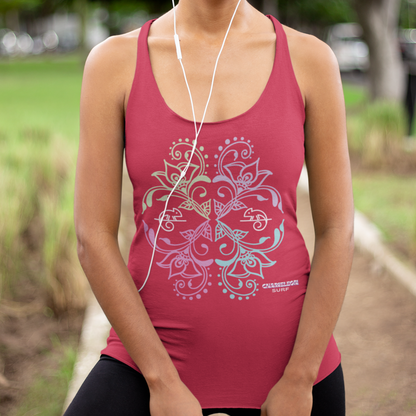 Chameleon Bouquet Women's Racerback Tank