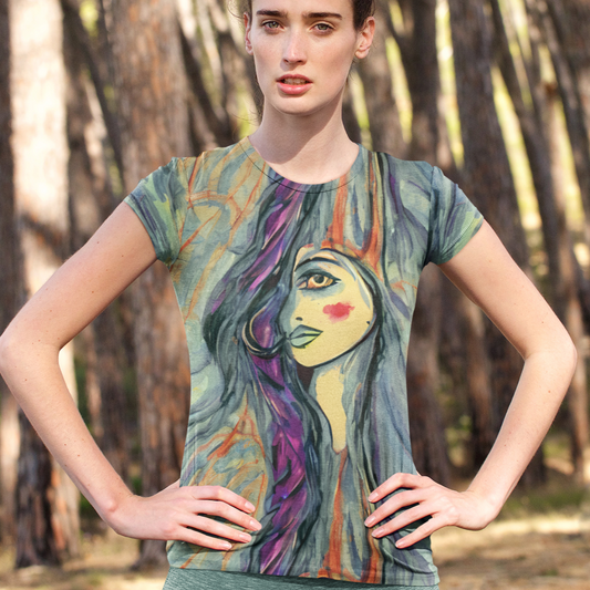 Slate Fog Boho Women's T-shirt