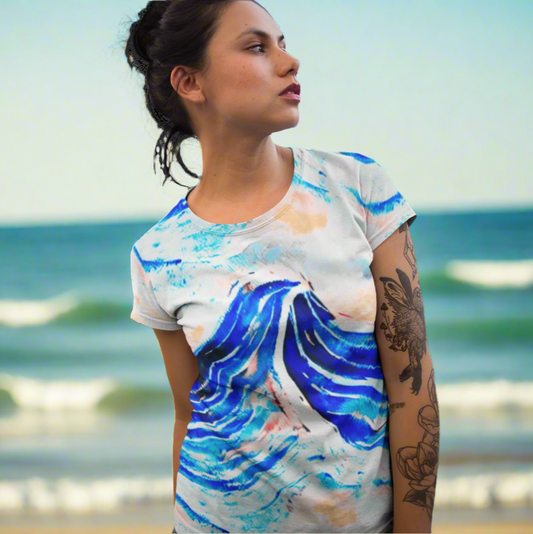 Big Blue Waves Women's T-Shirt