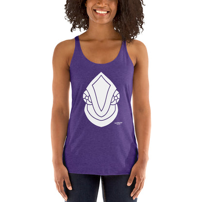 White Face Off Chameleon Surf Women's Racerback Tank