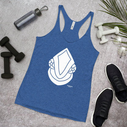 White Face Off Chameleon Surf Women's Racerback Tank