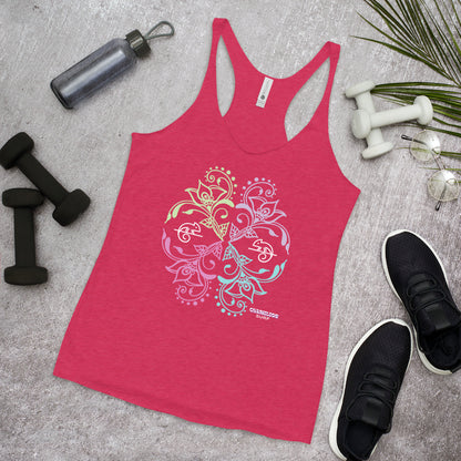 Chameleon Bouquet Women's Racerback Tank